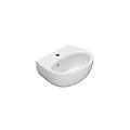 lavabo sospeso in ceramica 45x36 cm globo grace gr045bi bianco ceramica