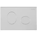 placca eco ellisse ad incasso satinata 280x180mm mod. 80130559