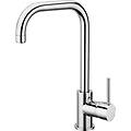 rubinetto da cucina monocomando canna alta florida cromo