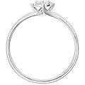 anello solitario valentino diamotion oro bianco diamante collezione diamotion misura 52 oro bianco