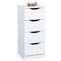 - cassettiera 3 cassetti colore bianco