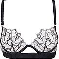 bluebella maia reggiseno trasparente/nero taglia 0b