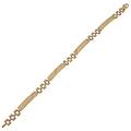 bracciale uomo oro giallo bianco gl101366