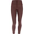 pantaloni push up wr. up 7/8 superskinny vita alta similpelle french roast donna small