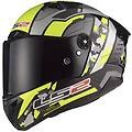 casco ff805 thunder carbon space h-v giallo / grigio grigio giallo xxl