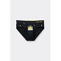 slip cotone superior stampa bottiglie birra uomo nero taglia 5