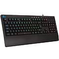 g g213 prodigy tastiera gaming cablata lightsync rgb tasti retroilluminati resistente agli schizzi