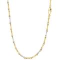 collana uomo oro giallo bianco gl100531