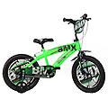 bicicletta bambino 14 bmx 4-6 anni verde