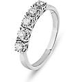 anello riviere diamotion oro bianco diamante collezione diamotion misura 50 oro bianco