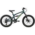mtb 20 alluminio. bici bambini 6 anni. hardtail. 21 velocità. freno a disco