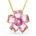 collana idyllia fiore rosa placcato color oro os