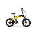 - fat bike scrambler e-giaalo/nero
