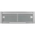 cappa corona x120/b 120 cm integrabile con acciaio inox