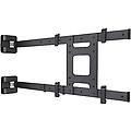 space system the shape supporto tv parete a bandiera staffa per tv di design da 55 a 82 rotazione
