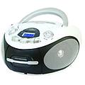 ah-2387r mp3 usb lettore cd personale nero bianco