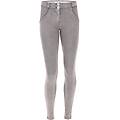 pantaloni push up wr. up tessuto ecologico effetto bleached shark donna large