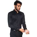 camicia classica da uomo herwing nero