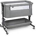 ms innovaciones culla fianco letto co sleeping comfy grigio
