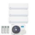 climatizzatore condizionatore trial split inverter evolution r-32 9000+9000+12000 btu con