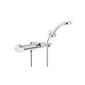 miscelatore esterno per vasca con set doccia serie nobi nb84110cr cromato ottone