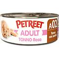 natura tonno rosa cat 140 gr tonno con surimi al gusto di aragosta confezione da 12 pezzi cibo umido