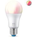 wiz color lampadina a goccia smerigliata wi-fi 60w