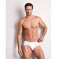 slip tinta unita con extra supporto in jersey elasticizzato better support / bianco ottico / 4
