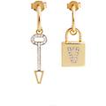 orecchini lock gold dvf-or-pe14