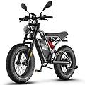 bicicletta elettrica 750w motore hub batteria 48v 25ah doppia sospensione freni a disco