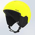 casco sci bambino 100 giallo fluo