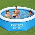piscina gonfiabile rotonda fast set 244x66 cm 57265