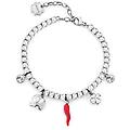 bracciale chakra portafortuna donna in acciaio cod. bhkb245