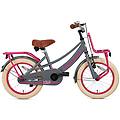 bici bambino lola ragazze grigia / rosa