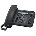 kx-ts580ex1 telefono a filo con display lcd id chiamante vivavoce e rubrica nero