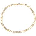 bracciale uomo in oro giallo e bianco gl100031