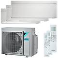 condizionatore stylish trial split 5000+5000+5000 btu inverter a+++ wifi unità esterna 4 0 kw