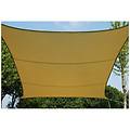 capaldo telo vela quadrato 5x5 ombreggiante beige gazebo ombrellone copertura