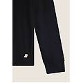 felpa donna regular fit in viscosa con zip e cappuccio nero donna large