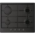 chw6brbb piano cottura a gas 4 zone 60 cm nero
