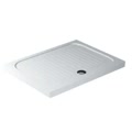 piatto doccia ceramica 110 x 75 bianco serie h6 flat codice prod 1023