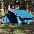 - tenda da campeggio per 2 persone blu impermeabile