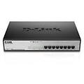 switch 8 porte gigabit poe desktop rack mountable dgs-1008mp