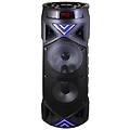 xtreme - 2x 15 24 cm 6 20w rms bluetooth tf sd usb aux luci led nero