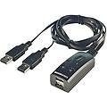 Lindy Km Switch Usb 2 Porte Nero