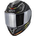 casco 50. 8 mach1 matt nero / grigio / rosso nero grigio rosso l