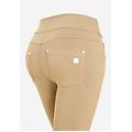 pantaloni n. o. w. skinny vita media risvoltabile in jersey nomad donna extra large