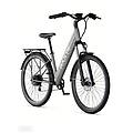 bicicletta elettrica cruiser 250w 36v 12. 8ah 27. 5x2 freni disco grigia