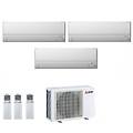 climatizzatore condizionatore electric trial split inverter serie msz-bt 9000+9000+12000 btu con