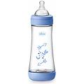 artsana perfect 5 biberon anticolica 300 ml flusso veloce 4+ mesi da 300 ml colore azzurro